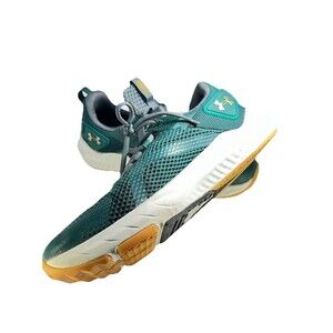 Under Armour BSR Men’s Green Shoes Size 9.5 UFC Logo. Great Looking CLEAN Shoes